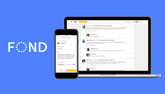 Build Your Culture of Recognition with Fond’s Social Feed