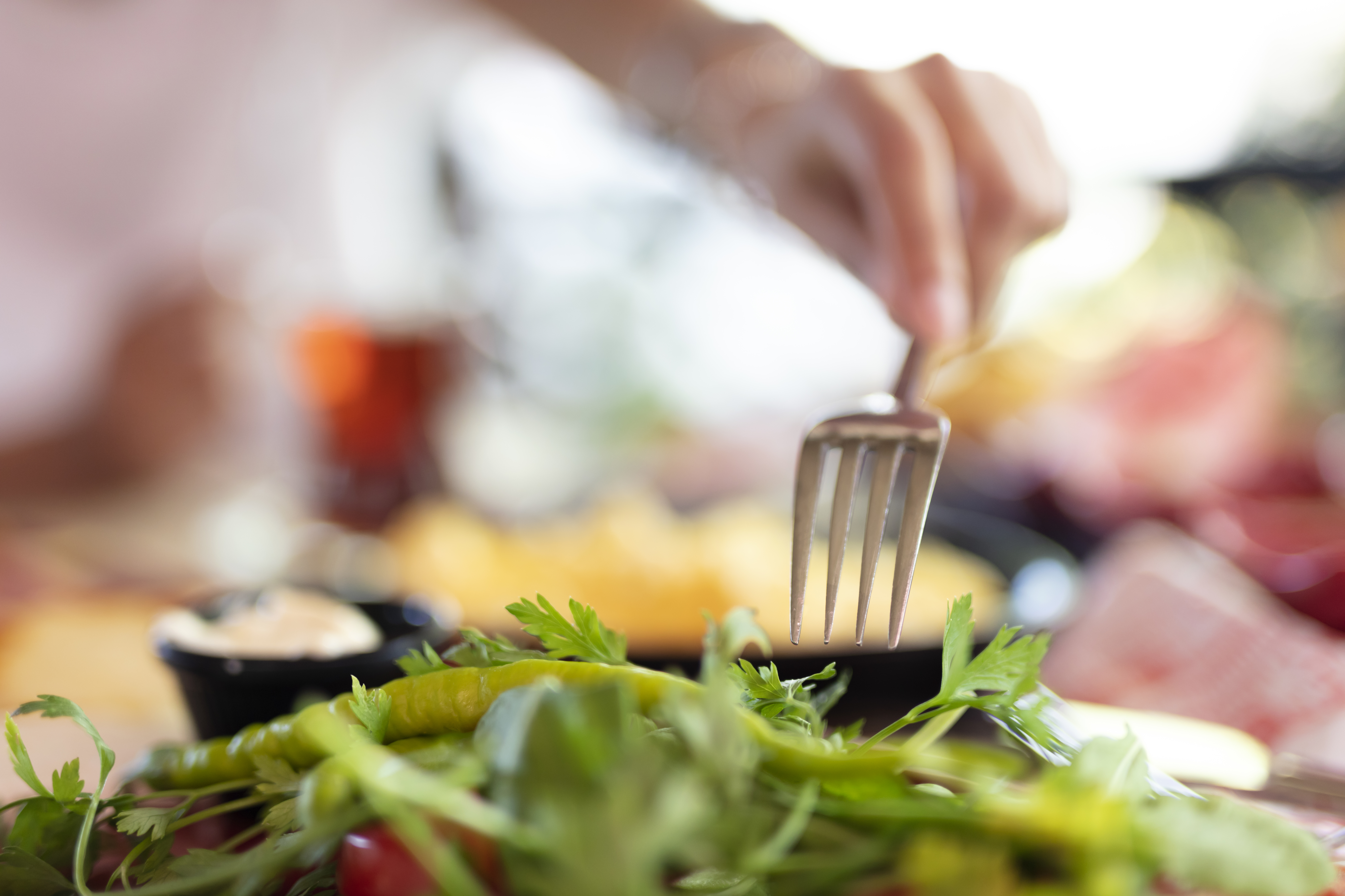 Providing healthy salad options for the kitchen is one way to encourage wellness.