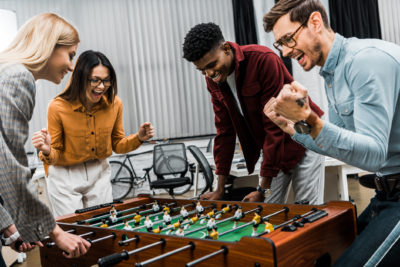 Office games are employee appreciation gifts that can be enjoyed as a group.