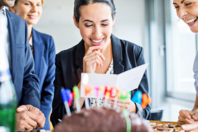 By rotating the responsibility of planning employee birthdays, you can strengthen bonds between staff members.