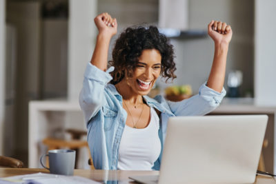Celebrating team wins is a great way to keep your morale high when managing remote employees.